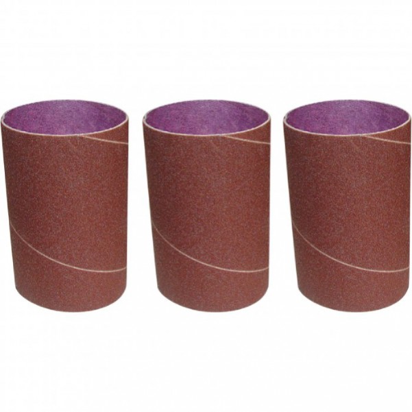 Hafco A8136 - 3 Pack 3" 120G Bobbin Sanding Sleeves to suit OS-58 / OS-140 Hafco Accessories